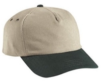 Image Budget Caps | Cobra-5-Panel Heavy Brushed Relaxed Crown