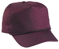 Image Budget Caps : Cobra-5-Panel Classic Twill Golf Cap