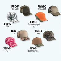 Image 8 Pcs. Basic-Camo Sample Pack H