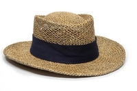 Image Outdoor Straw Gambler Hat w/Underbrim
