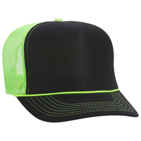Image Otto-Neon Polyester Foam Front High Crown Golf Style Mesh Back