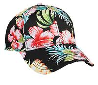 Image Otto Hawaiian Pattern Cotton Twill Low Profile Pro Style