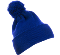 Image Yupoong-Pom Pom Beanie Cuffed Knit Hat