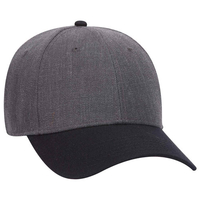 Image Otto Wool Blend Twill Six Panel Low Profile Baseball Cap