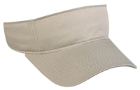 Image Outdoor Cotton Twill Adjustable Velcro Closure Visor (ADULT & YOUTH SIZES)