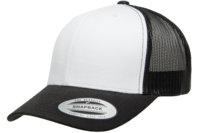 Image Yupoong 6 Panel Trucker White Front