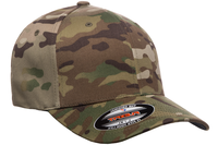 Image Yupoong Flexfit Multicam Camo 6 Panel Cap