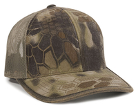 Image Outdoor 6 Panel Weathered Cotton Binding Mesh Back