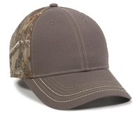 Image Outdoor 6 Panel Mid Profile Contrasting Stitch Canvas Camo