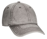 Image Otto 6 Panel Low Profile Snow Washed Superior Cotton Twill Cap