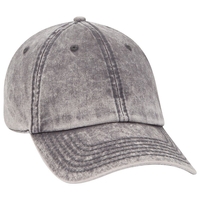 Image Otto 6 Panel Low Profile Snow Washed Superior Cotton Twill Cap