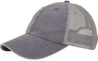 Image Mega 6 Panel Wash Pigment Dyed Trucker Mesh