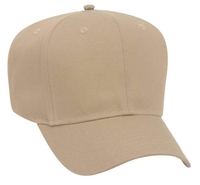 Image Budget Caps | Otto 6 Panel Cotton Blend Mid Profile Caps