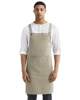 Image AlphaBroder Reprime Unisex Cross Back Barista Apron