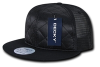 Image Decky 6 Panel High Profile Structured Quilted Trucker