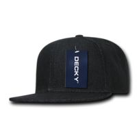 Image 6 Panel High Profile Structured Denim Snapback