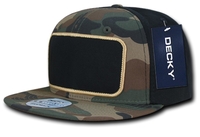 Image Decky Brand 6 Panel High Profile Structured Patch Snapback
