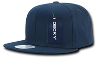 Image 6 Panel High Profile Structured Cotton/Poly Blend Snapback