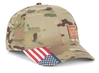 Image Outdoor Multicam® Cap w/Flag Visor