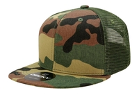 Image Decky Brand 6 Panel High Profile Structured Camo Trucker