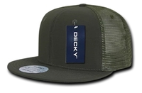 Image Decky Brand 6 Panel High Profile Structured Ripstop Trucker