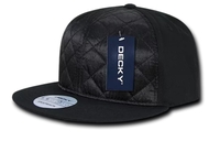Image Decky Brand 6 Panel High Profile Structured Quilted Snapback