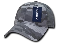 Image Decky Brand 6 Panel Low Profile Relaxed Camo Trucker