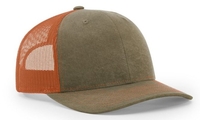 Image Richardson 6 Panel Trucker Mesh Hat Limited Time